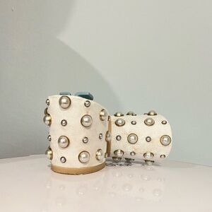 Pashion Footwear Pearl Studded 3” Heel Kit